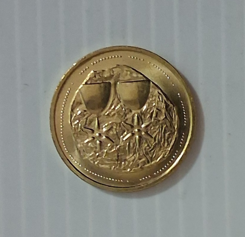 Abkhazia 1 Apsar 2025 coin Dioscuriada hobby coin