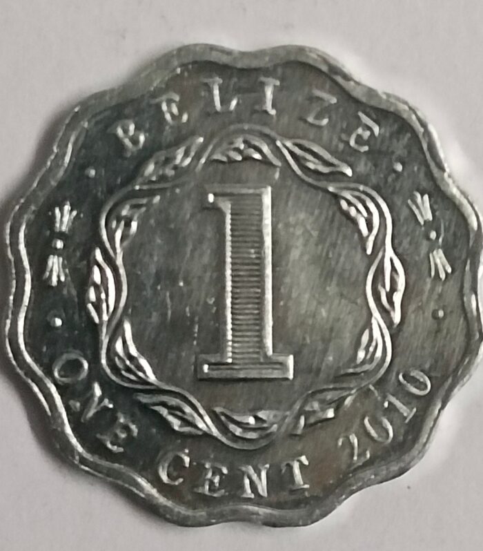 Belize 1 Cent 2010 World coin hobby collection