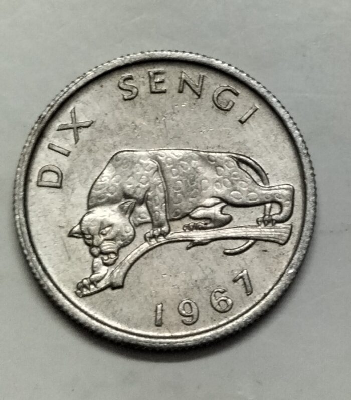 Congo 10 Sengi coin