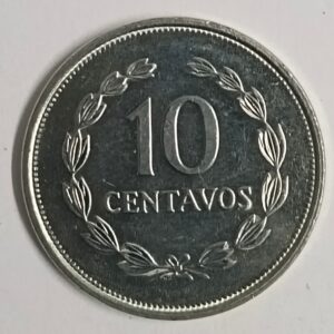 El Salvador 10 Centavos 1998 coin for hobby
