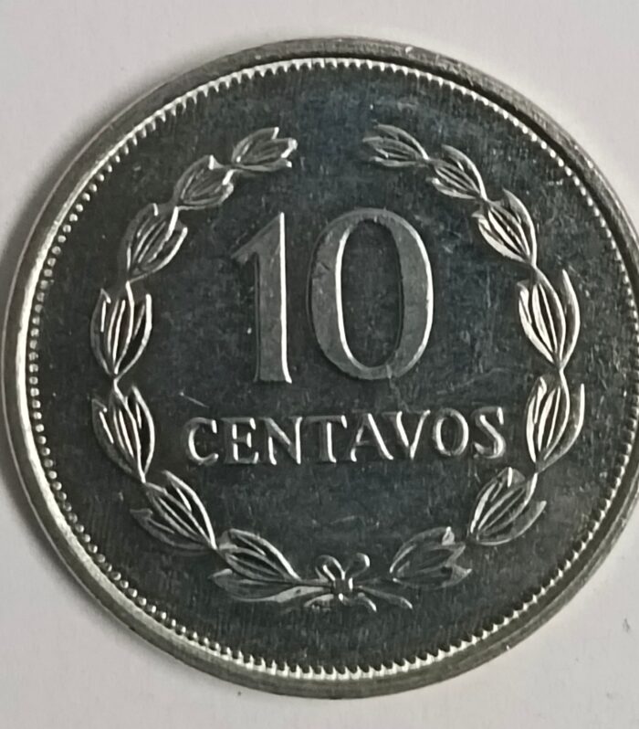 El Salvador 10 Centavos 1998 coin for hobby