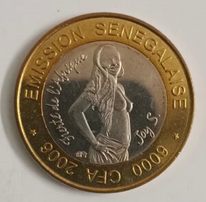 Senegal 6000 Francs Cfa 4 Africa 2006 Unc world coin