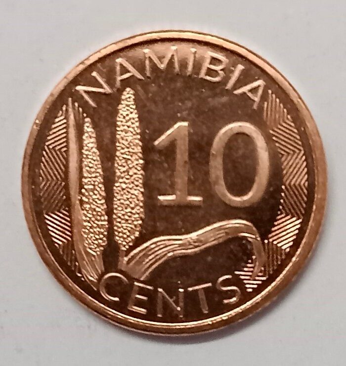 Namibia 10 Cents 2025 Unc world coin