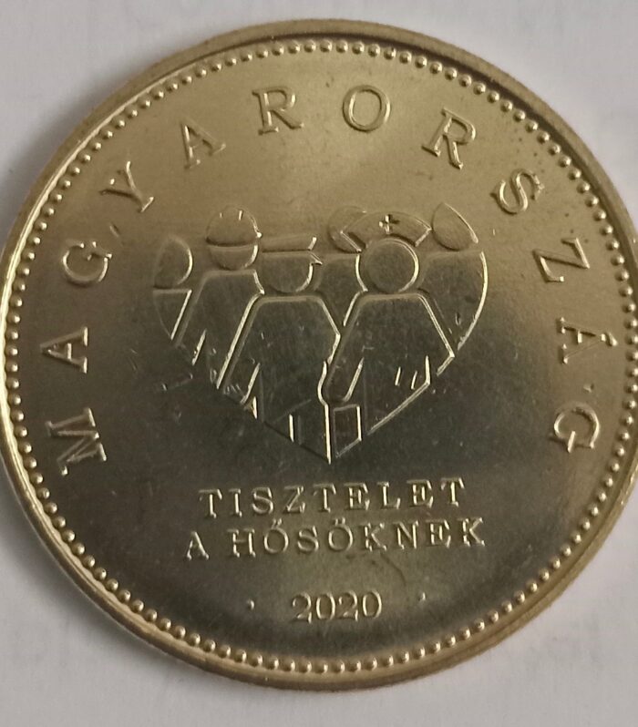 Hungary 20 Forint 2020 unc hobby coin covid special issue