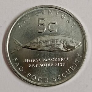 Namibia 5 Cents Fao Issue 2000 fish collection