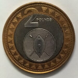 South Sudan 2 Pounds 2015 Bimetal coin Unc