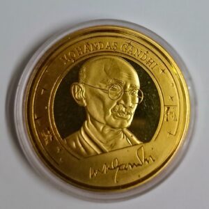 Mohandas Gandhi Token Greatest Lives in History
