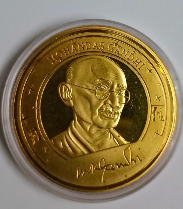 Mohandas Gandhi Token Greatest Lives in History
