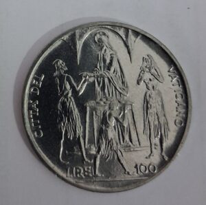 Vatican city 100 Lire 1968 world coin