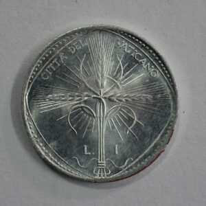 Vatican city 1 Lira 1968 Fao coin