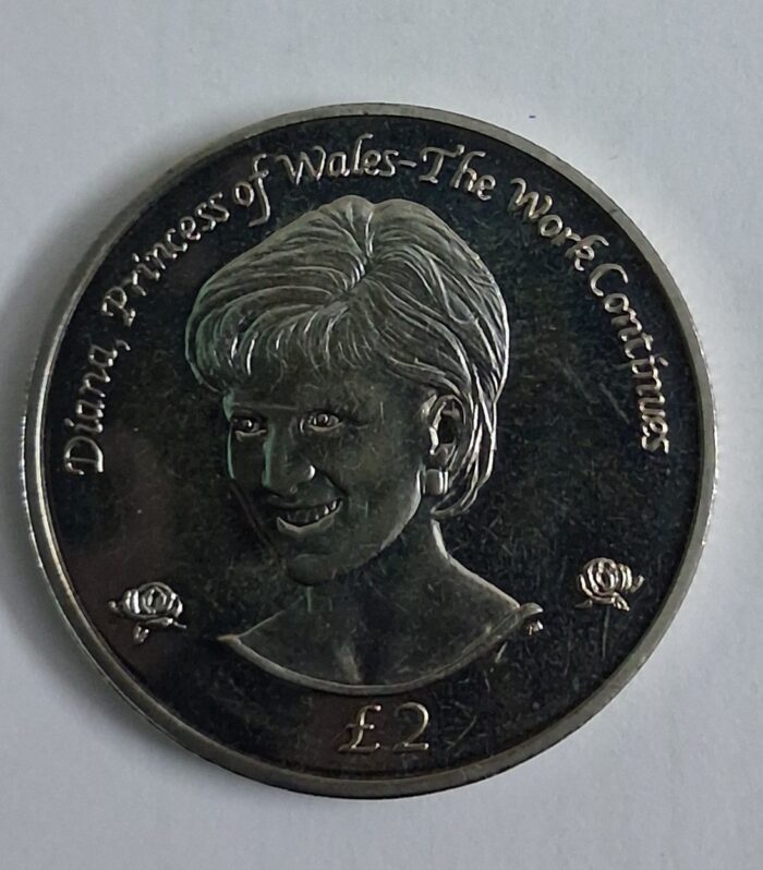 Sandwich islands 1 Dollar 2002 Diana Princess of Wales