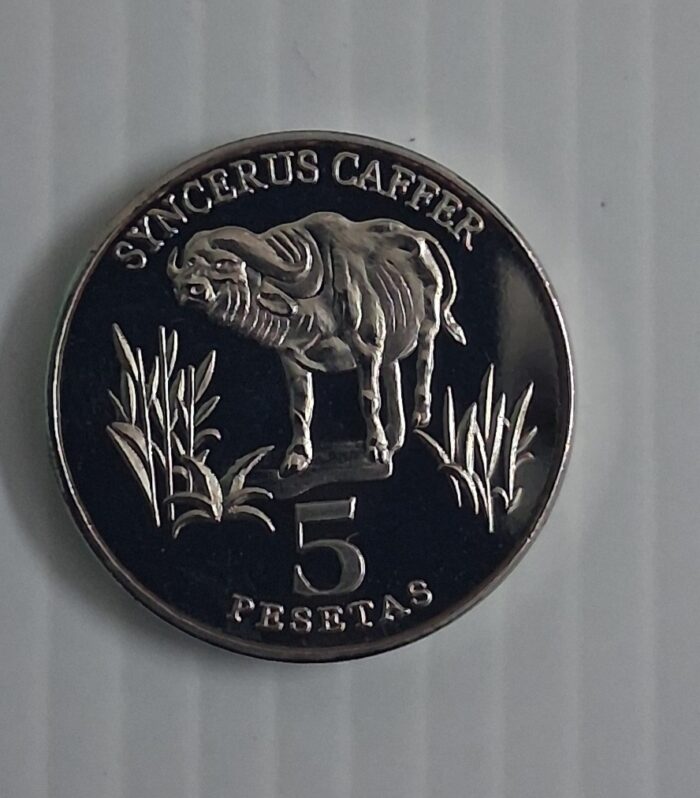 Western Sahara Sadr 5 pesetas unc coin 2020