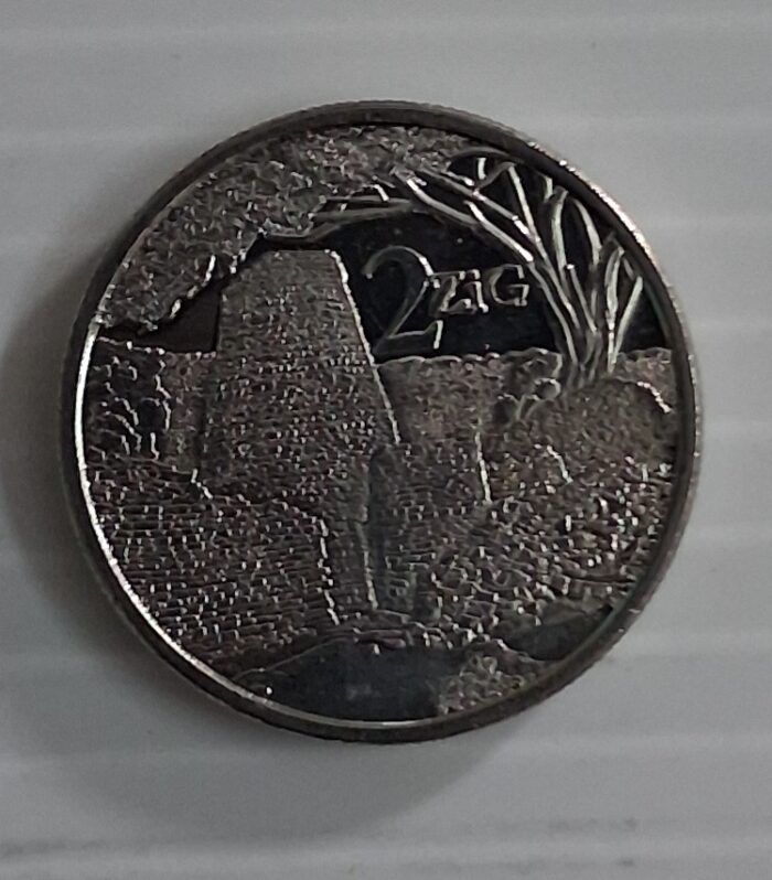 Zimbabwe 2 Zig 2024 Unc coin