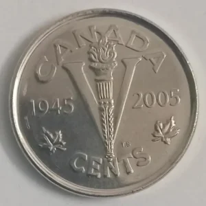 Canada 5 Cents 2005 Queen Elizabeth ii