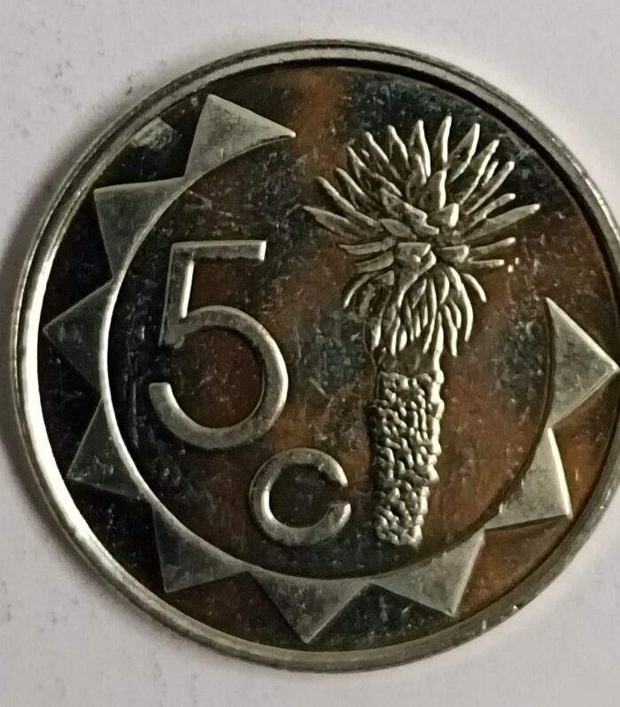 Namibia 5 cents 2009 unc coin