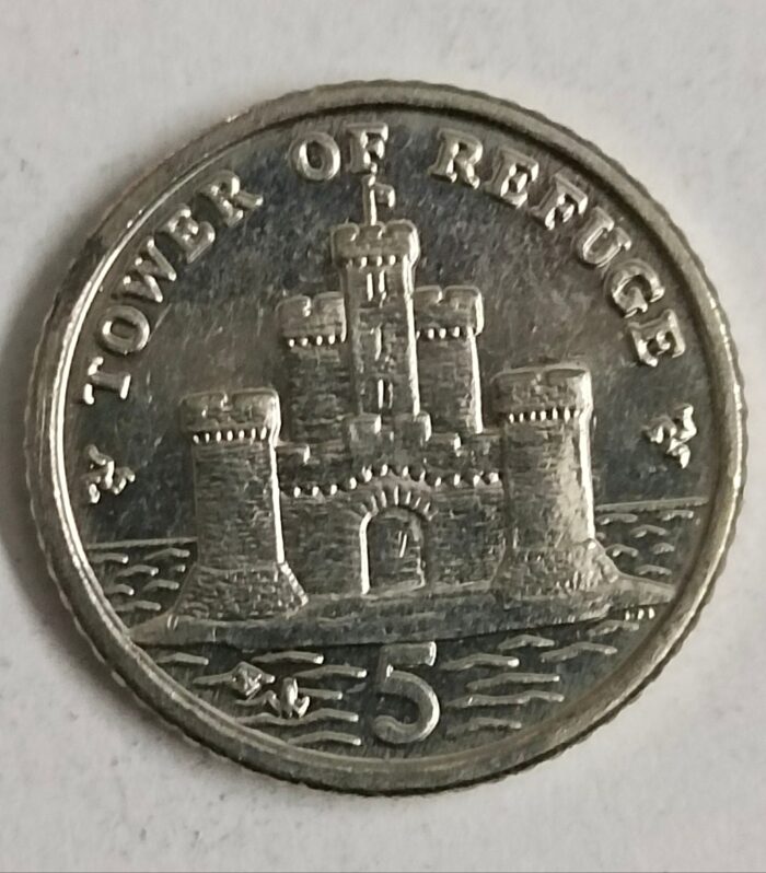 Isle of man 5 Pence 2014 world coin