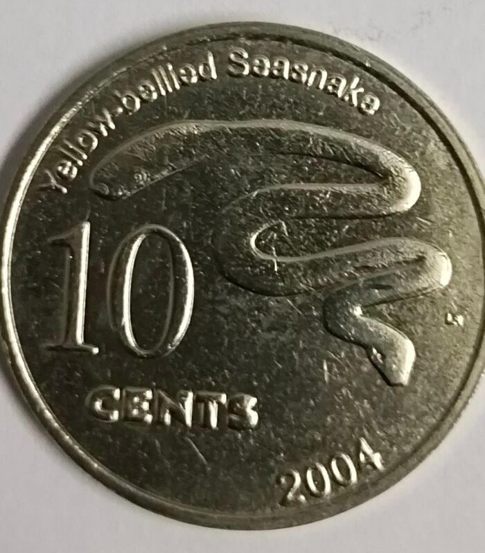 Cocos keeling islands 10 cents 2004 world coin