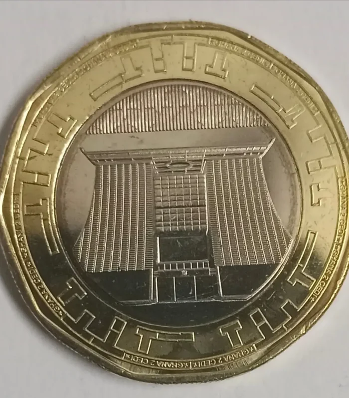 Ghana 2 cedis 2019 unc world coin