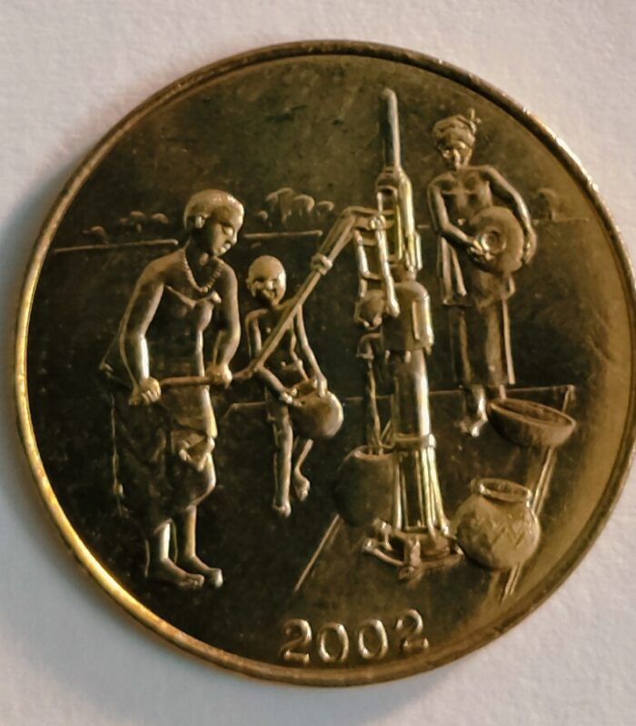 West african states 10 francs 2002 unc world coin