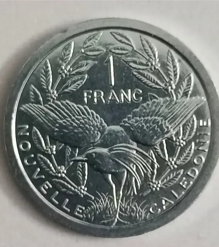 New Caledonia 1 Franc 2013 unc world coin