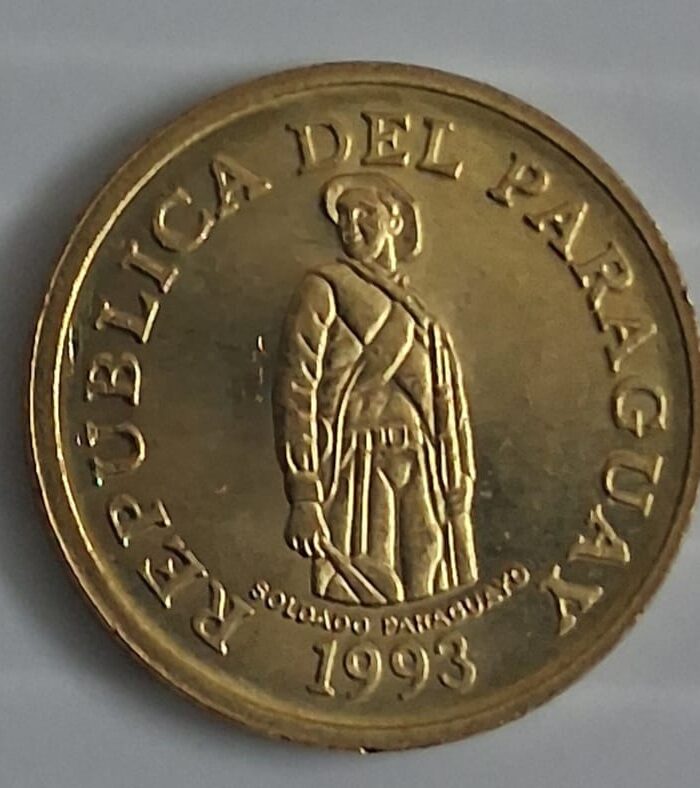 Paraguay 1 Guarani Fao 1993 world coin