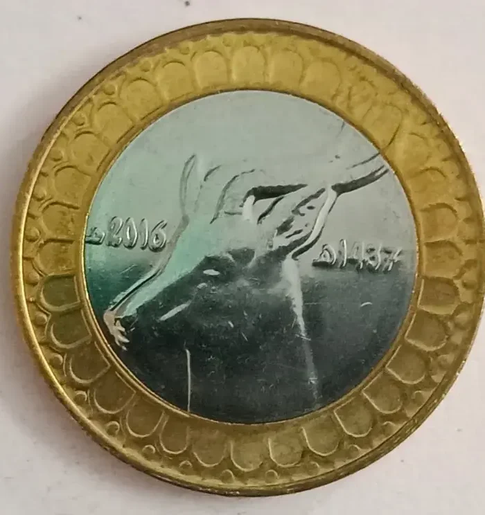 Algeria 50 dinars unc world coin 1992-2021