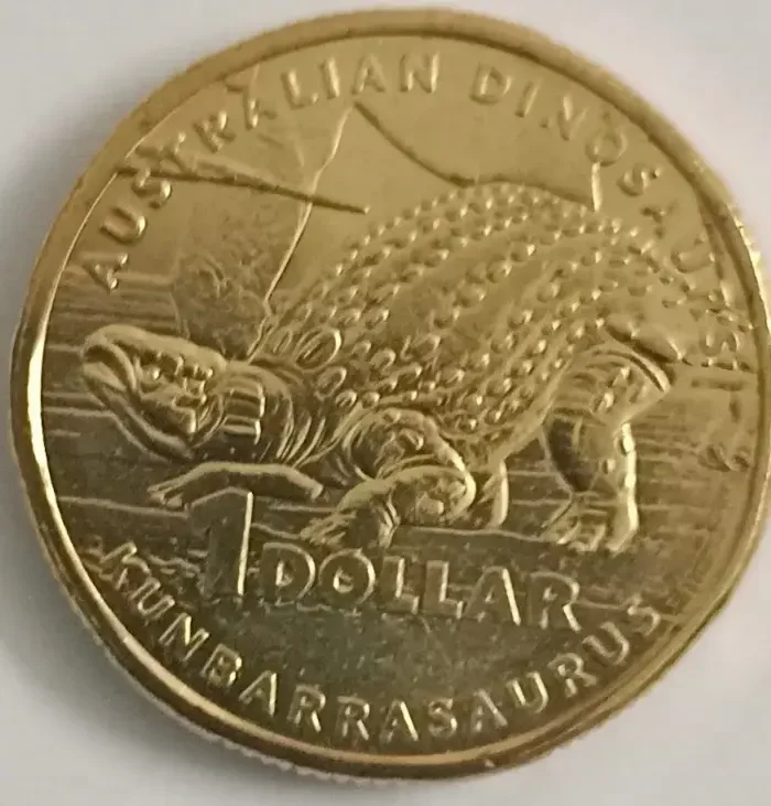 Australia 1 Dollar 2022 Dinosaurs coin