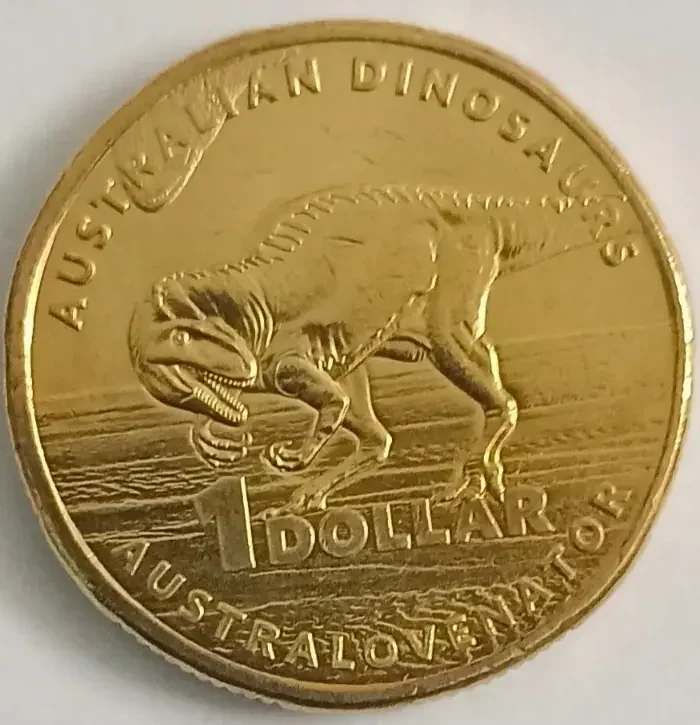Australia 1 Dollar 2022 Australovenator world coin