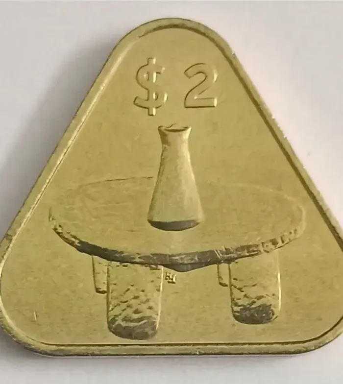 Cook island 2 Dollars 2015 unc world coin