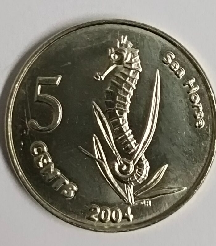 Cocos keeling islands 5 Cents 2004 world coin