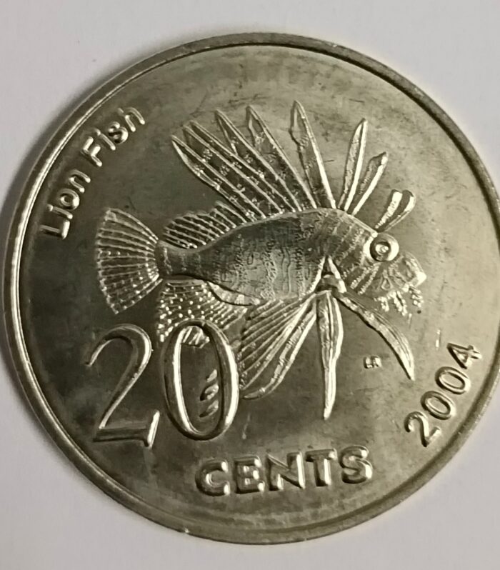 Cocos keeling islands 20 cents 2004 world coin