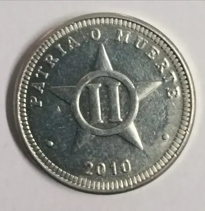 Cuba 2 centavos 2010 unc world coin