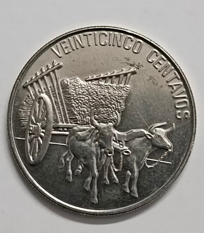 Dominican republic 25 centavos 1991 world coin