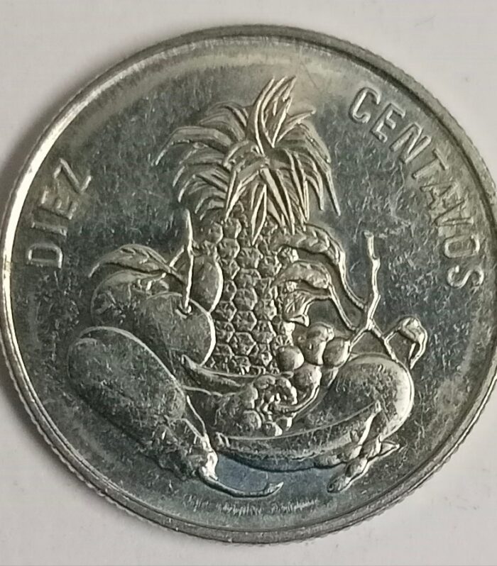 Dominican republic 10 centavos 1989 world coin