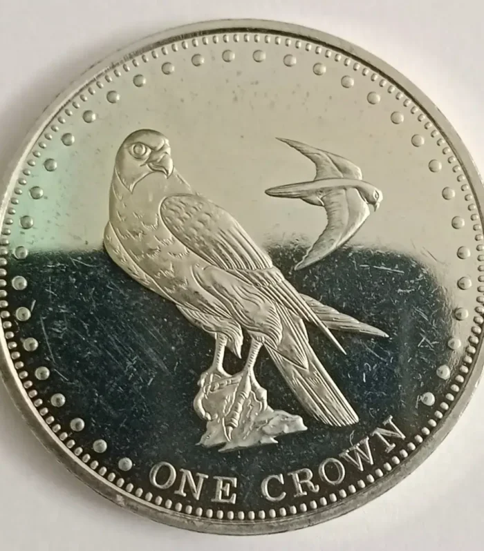 Gough island 1 Crown 2009 world coin unc