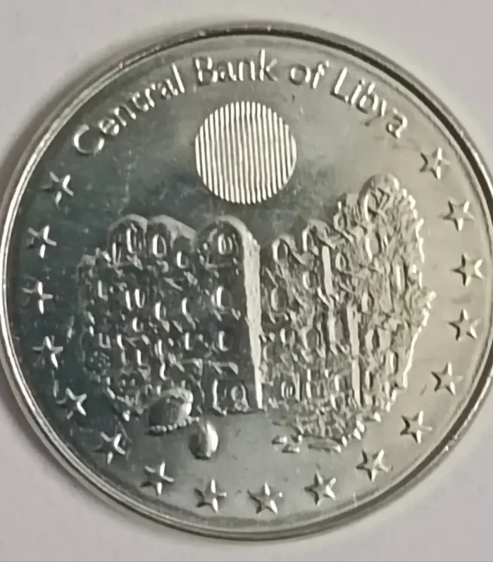 Libya 100 dirhams 2014 unc world coin