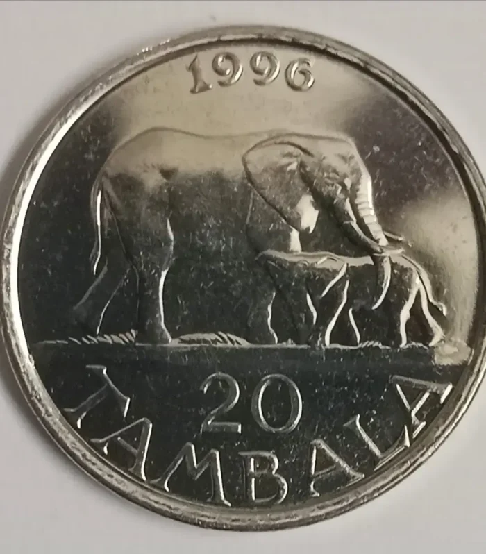 Malawi 20 Tambala 1996 Unc world coin