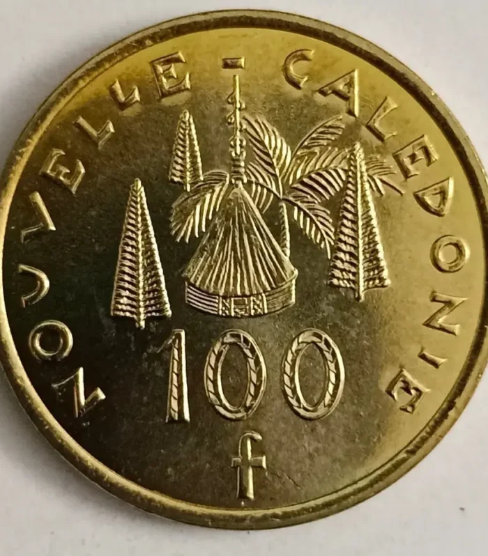 New caledonia 100 francs 2013 unc world coin