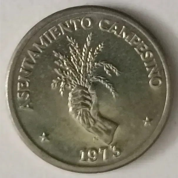 Panama 2 1/2 centimos 1973 fao unc world coin