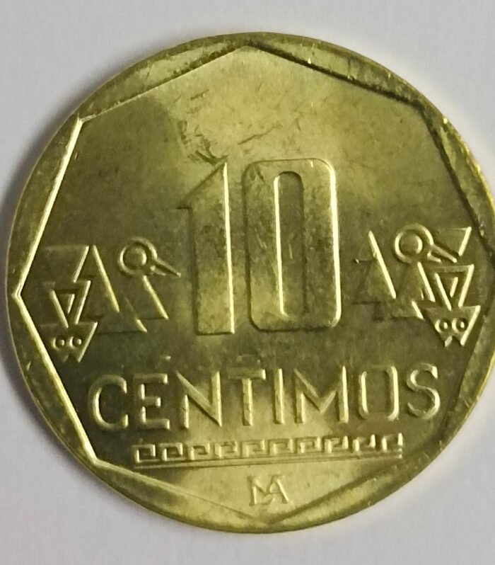 Peru 10 centimos 2020 unc world coin