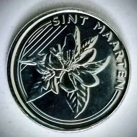 Sint maarten 1 cent 2025 unc world coin