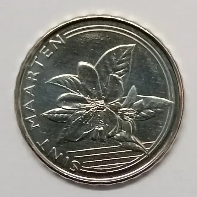 Sint maarten 5 cents 2025 unc world coin