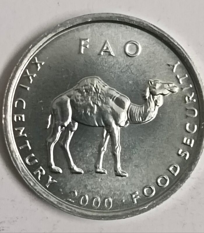 Somalia 10 shillings 2000 Fao world coin