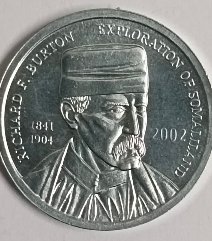 Somaliland 5 shillings 2002 world coin