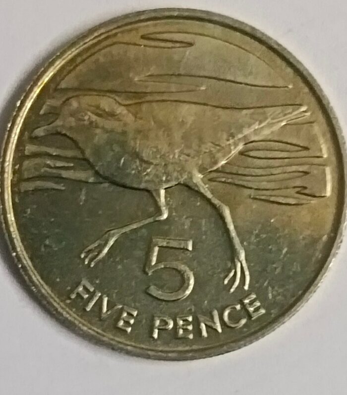 Saint helena and ascension island 5 pence 1984 world coin
