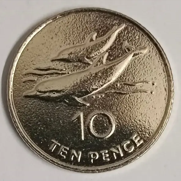 Saint helena and ascension islands 10 pence 2006 world coin