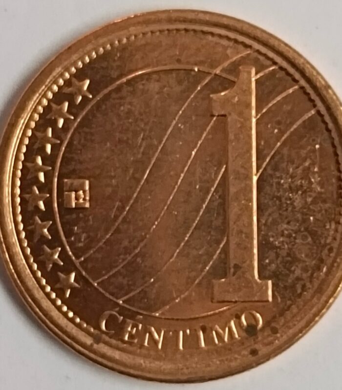 Venezuela 1 centimo unc world coin 2007