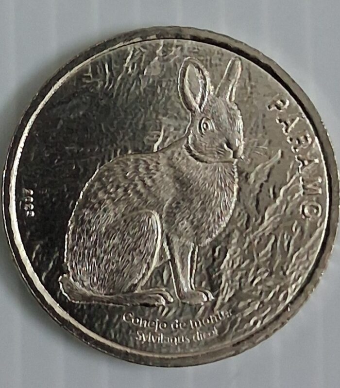 Costa rica 50 colones 2023 unc world coin Rabbit