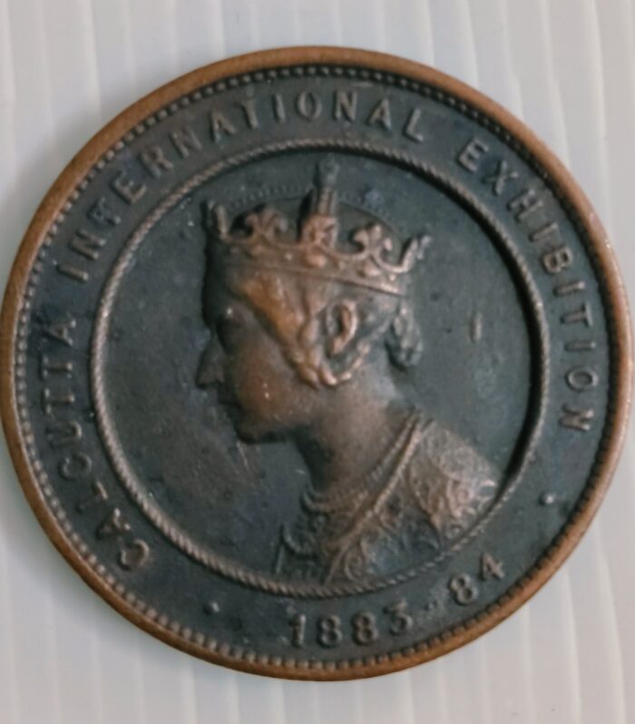 Calcutta International Exhibition 1883-84 x rare Award Medal