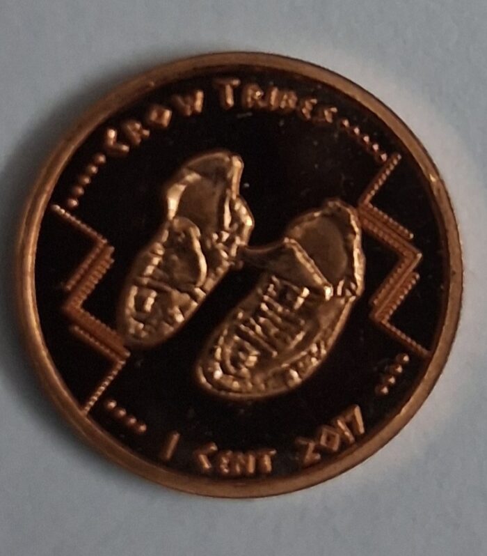 USA Native american Crow tribes 1 cent 2017 Jamul Indian village coin